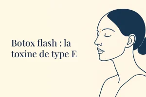 Botox flash : injection de toxine botulique de type E dans la ride du lion